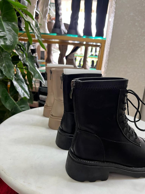 Martens Lace Up Ankle Boots
